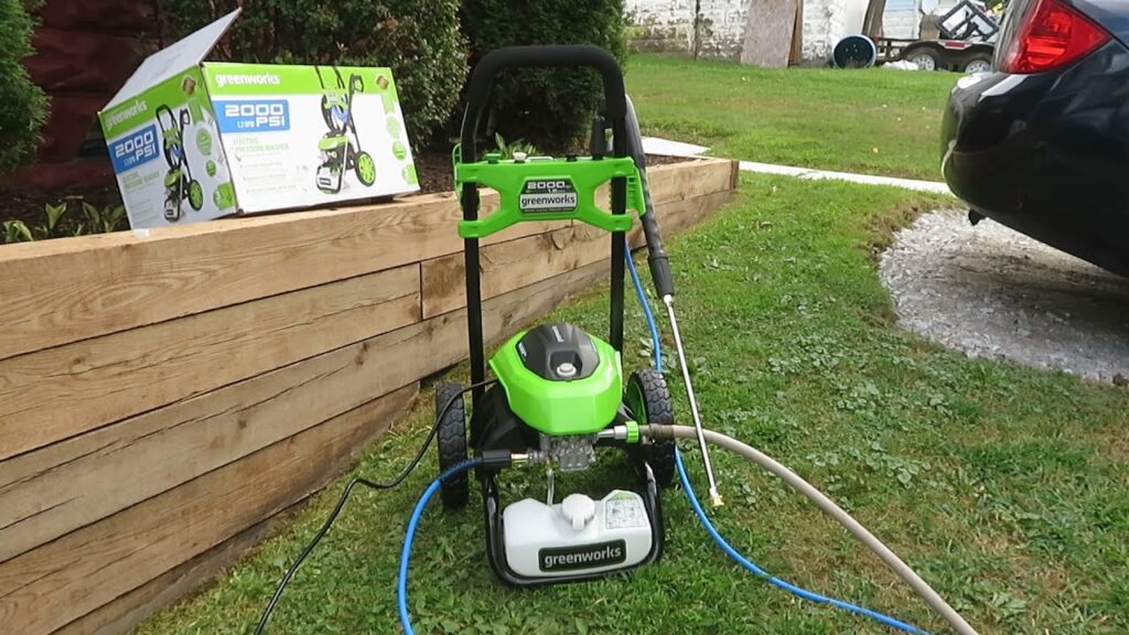 Grab the Greenworks Pressure Washer for Only $252