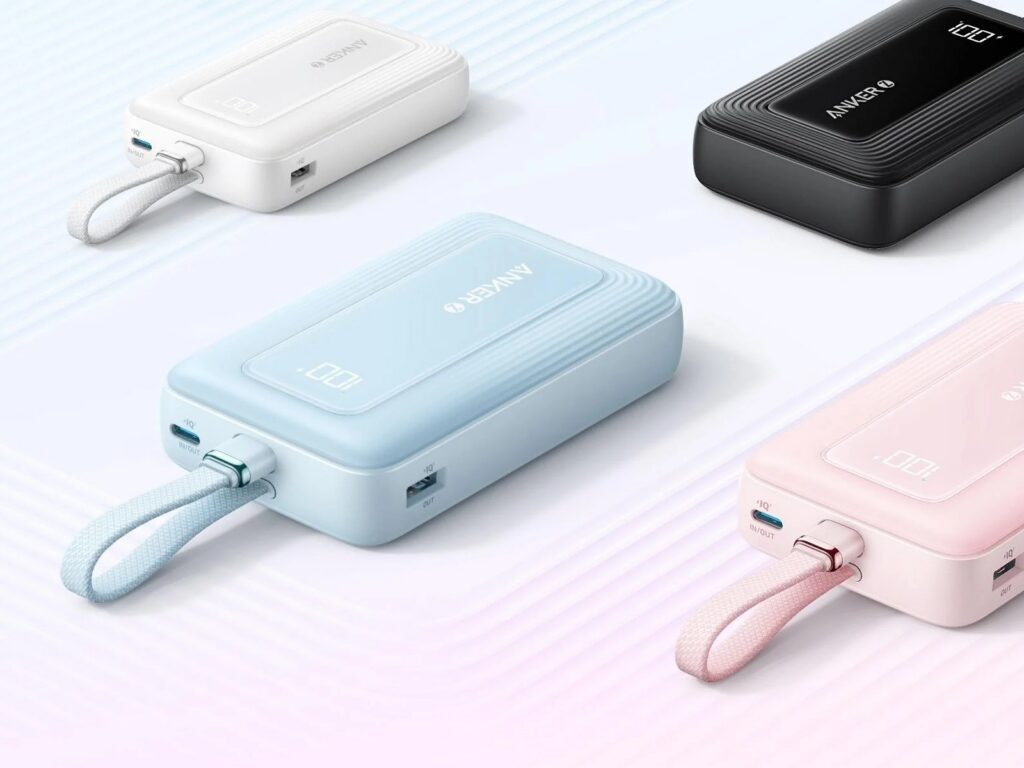 Anker’s 20,000mAh power bank with built-in USB-C cable drops to $38