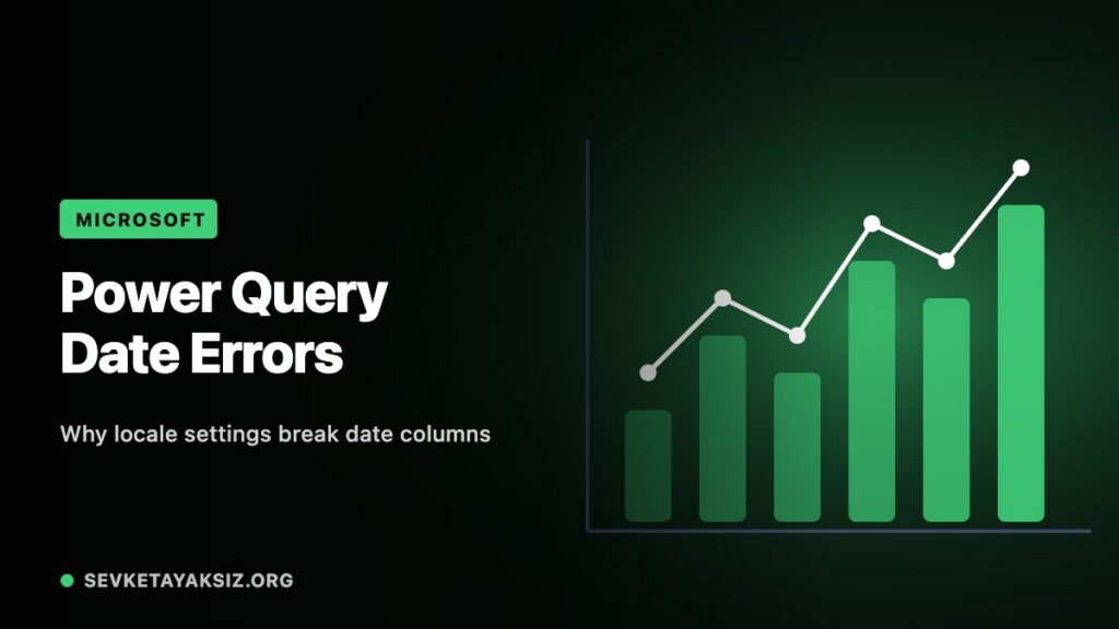 Power Query Date Errors Often Begin With the Wrong Locale